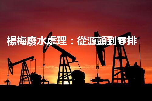楊梅廢水處理：從源頭到零排放的生態(tài)革命？